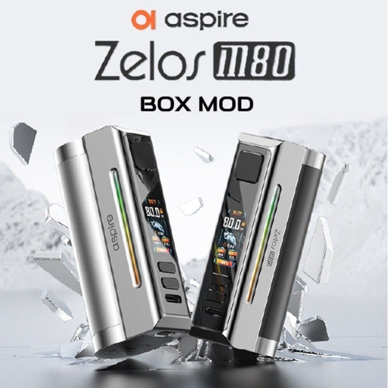 Aspire Zelos M80 Box Mod 80W – Batteria integrata 2600mAh
