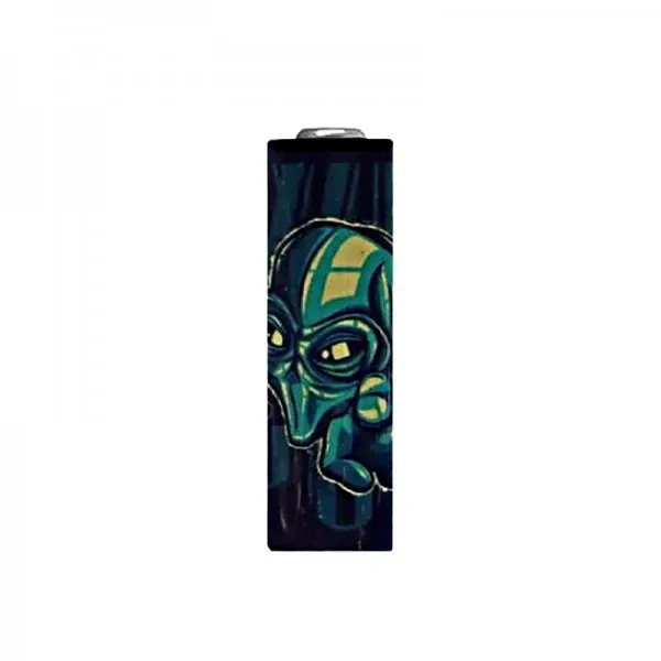 Battery Wraps 18650 (5pcs) Alien