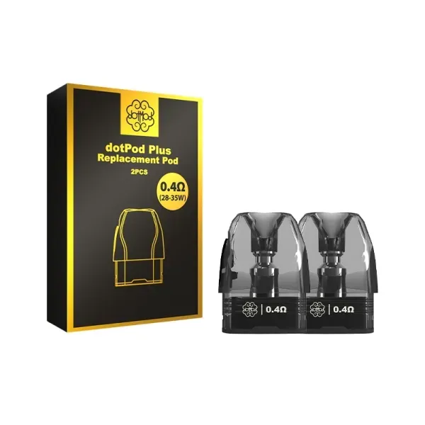 Confezione 2 pod Dotpod Plus 0.4/0.6/0.8/1.0Ω 3ml - 2pz - Dotmod