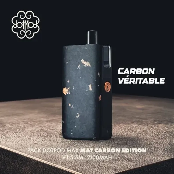 DotPod Max DotPod Max Mat Carbon Edition V1.5 5ml 2100mAh - Dotmod