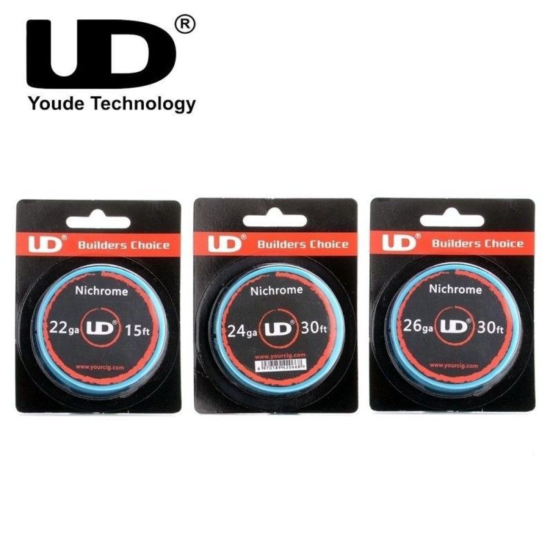 Youde UD - FILO RESISTIVO NI80 24-26-28ga