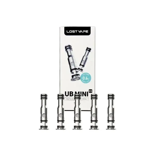 Resistenze UB Mini V3 serie 0.6/0.8Ω (5pz) - Lost Vape