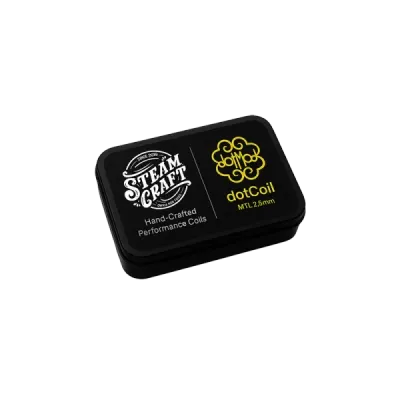 MTL Dual-Core Fused Clapton NI80 1.20Ω (2pcs) - Dotmod x Steam Craft MTL Dual-Core Fused Clapton NI80 1.20Ω (2pcs) - Dotmod x Steam Craft