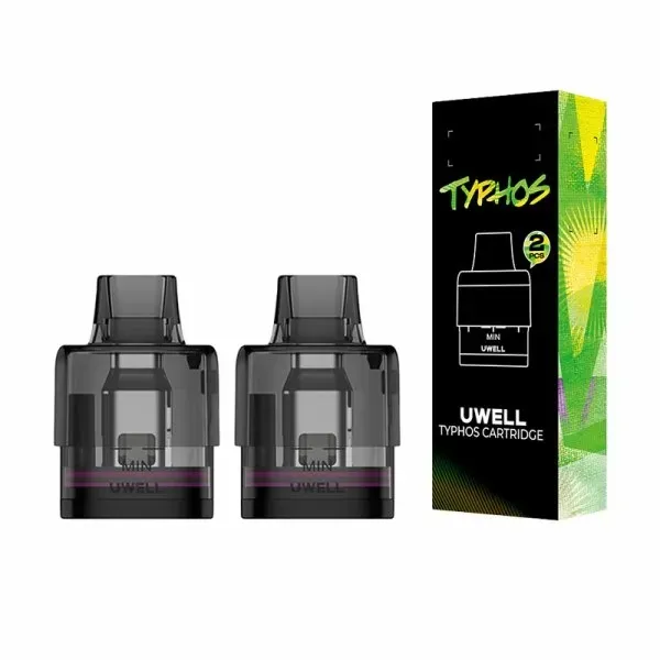 Pod ricambio Typhos 0.3/0.6/0.8Ω 6ml (2pz) - Uwell Pod ricambio Typhos 0.3/0.6/0.8Ω 6ml (2pz) - Uwell