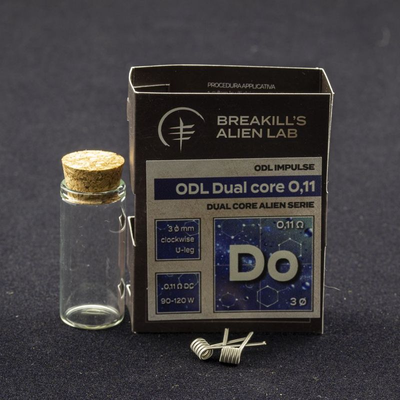 Breakill's Alien Lab - Impulse ODL Dual core 0,11 - 2 pezzi Breakill's Alien Lab - Impulse ODL Dual core 0,11 - 2 pezzi