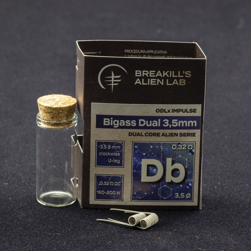 Breakill's Alien Lab - Impulse ODLx Bigass Dual 3,5mm - 2 pezzi Breakill's Alien Lab - Impulse ODLx Bigass Dual 3,5mm - 2 pezzi