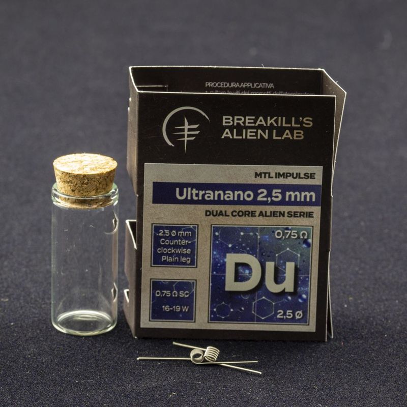 Breakill's Alien Lab - Impulse Ultranano 2,5 mm 2 pezzi Breakill's Alien Lab - Impulse Ultranano 2,5 mm 2 pezzi