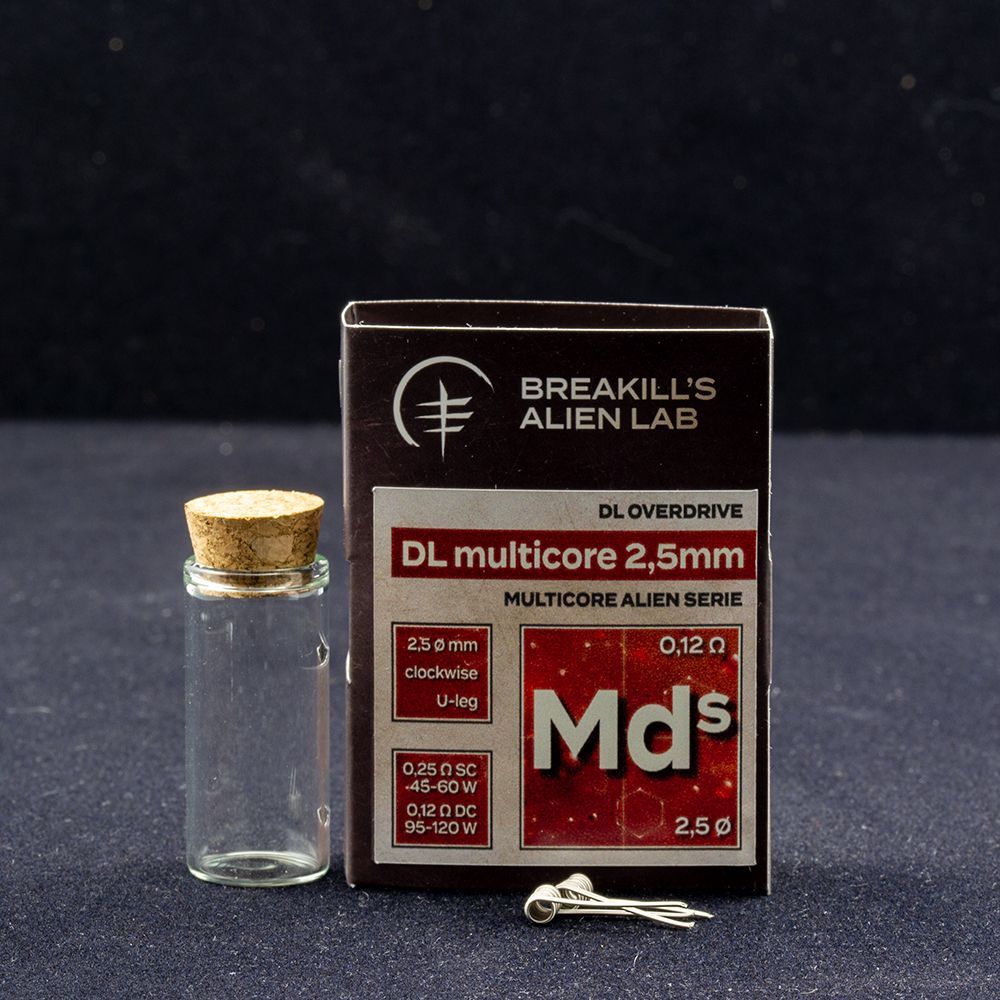 Breakill's Alien Lab - Overdrive DL Multicore 2,5mm - 2 pezzi