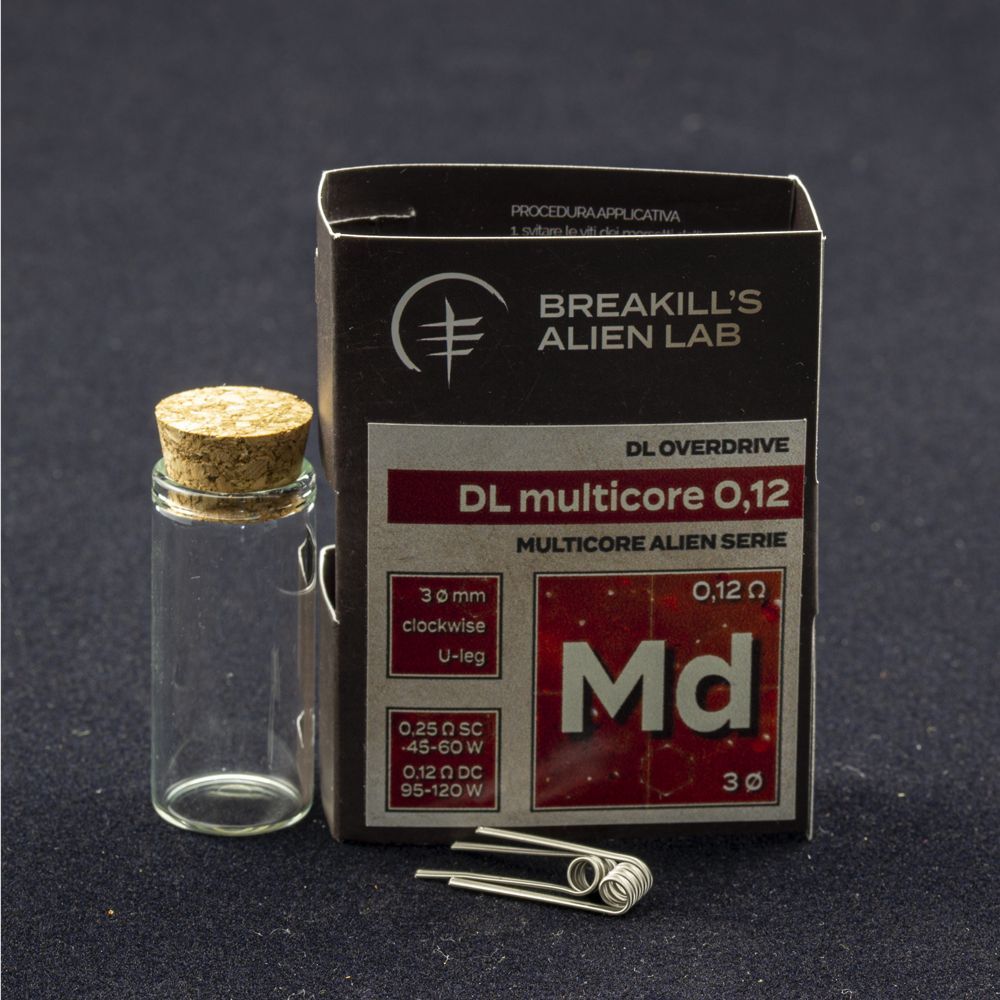 Breakill's Alien Lab - Overdrive DL Multicore 0,12 - 2 pezzi