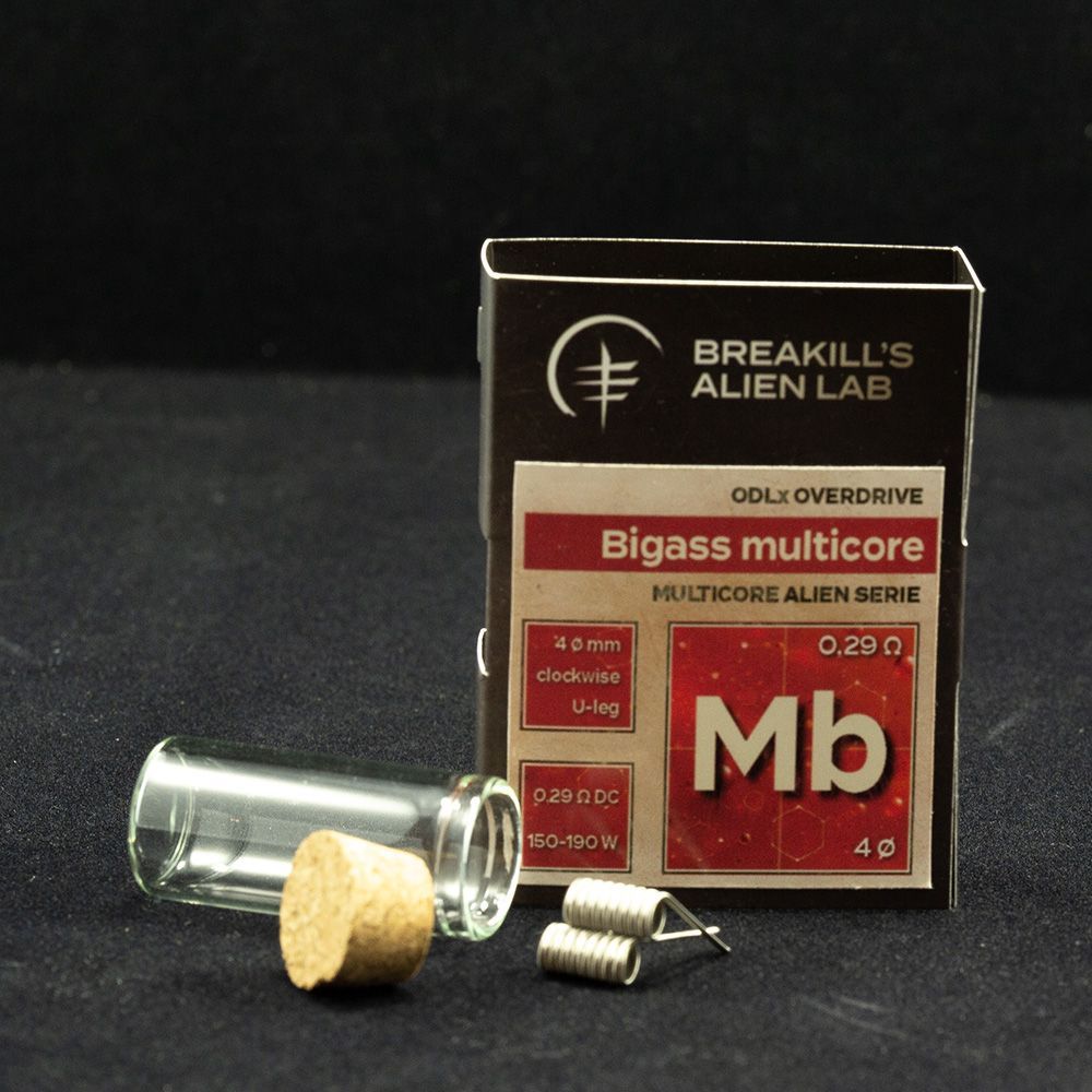 Breakill's Alien Lab - Overdrive ODLx Bigass Multicore 4mm - 2 pezzi Breakill's Alien Lab - Overdrive ODLx Bigass Multicore 4mm - 2 pezzi