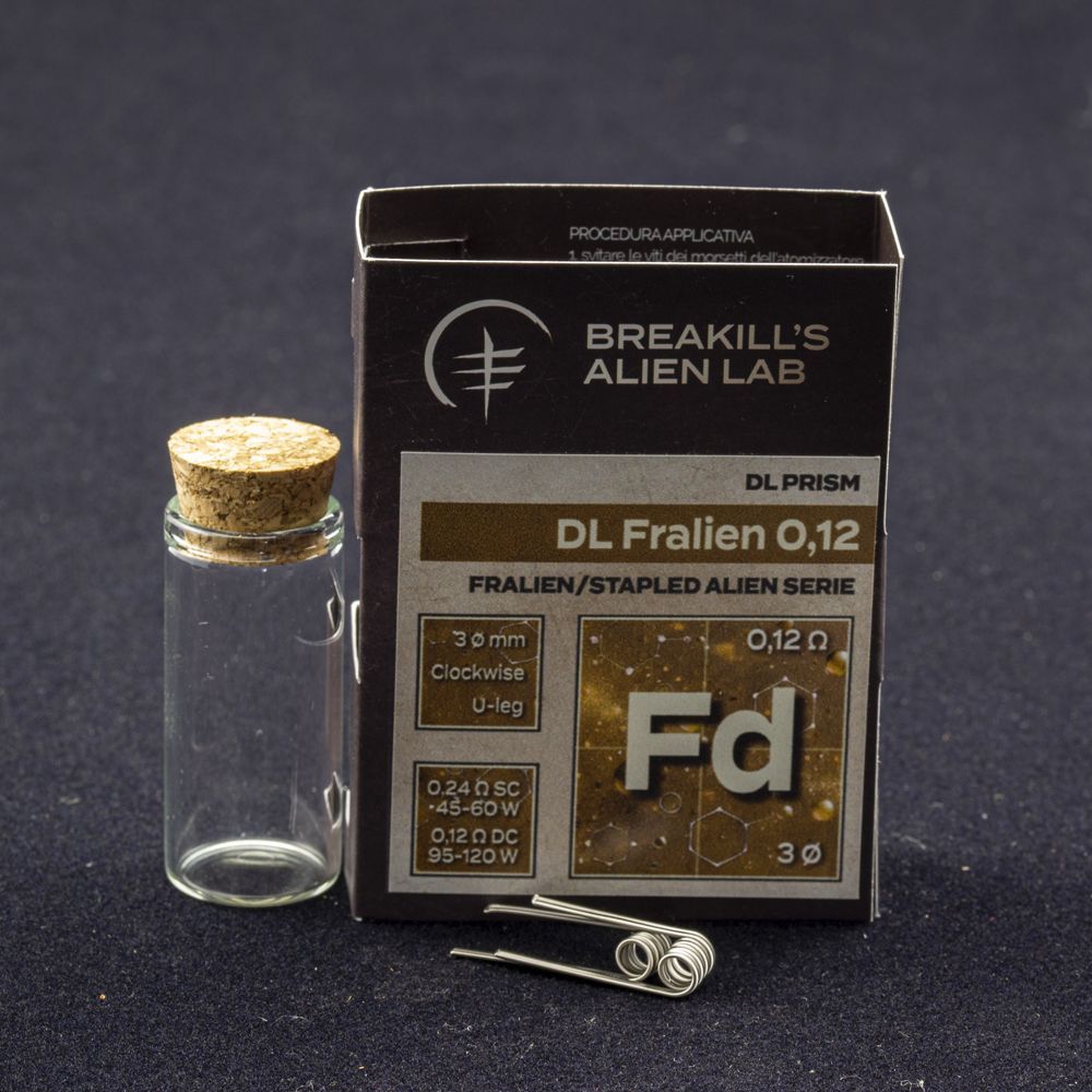 Breakill's Alien Lab - Prism DL Fralien 0,12 - 2 pezzi Breakill's Alien Lab - Prism DL Fralien 0,12 - 2 pezzi