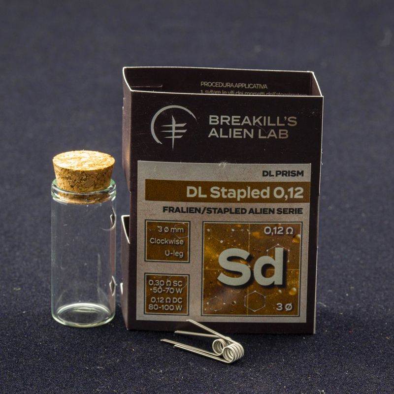 Breakill's Alien Lab -Prism DL Stapled 0,12 - 2 pezzi Breakill's Alien Lab -Prism DL Stapled 0,12 - 2 pezzi