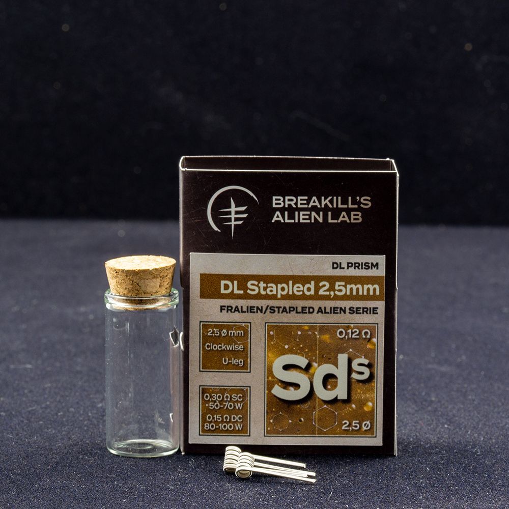 Breakill's Alien Lab - Prism DL Stapled 2,5mm - 2 pezzi Breakill's Alien Lab - Prism DL Stapled 2,5mm - 2 pezzi