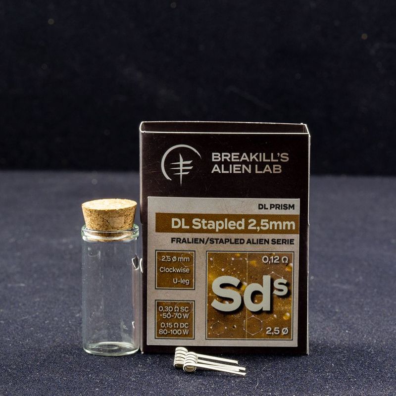 Breakill's Alien Lab - Prism DL Stapled 2,5mm - 2 pezzi Breakill's Alien Lab - Prism DL Stapled 2,5mm - 2 pezzi