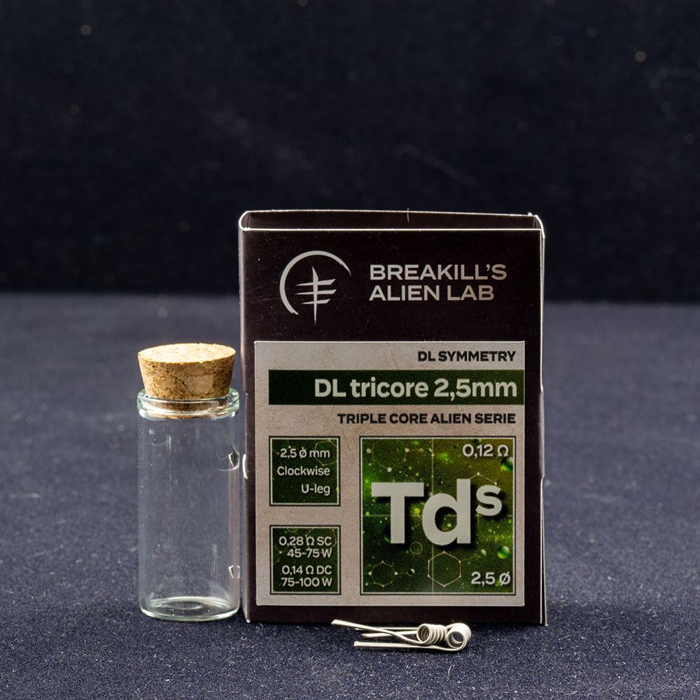 Breakill's Alien Lab - Symmetry DL tricore 2,5mm - 2 pezzi