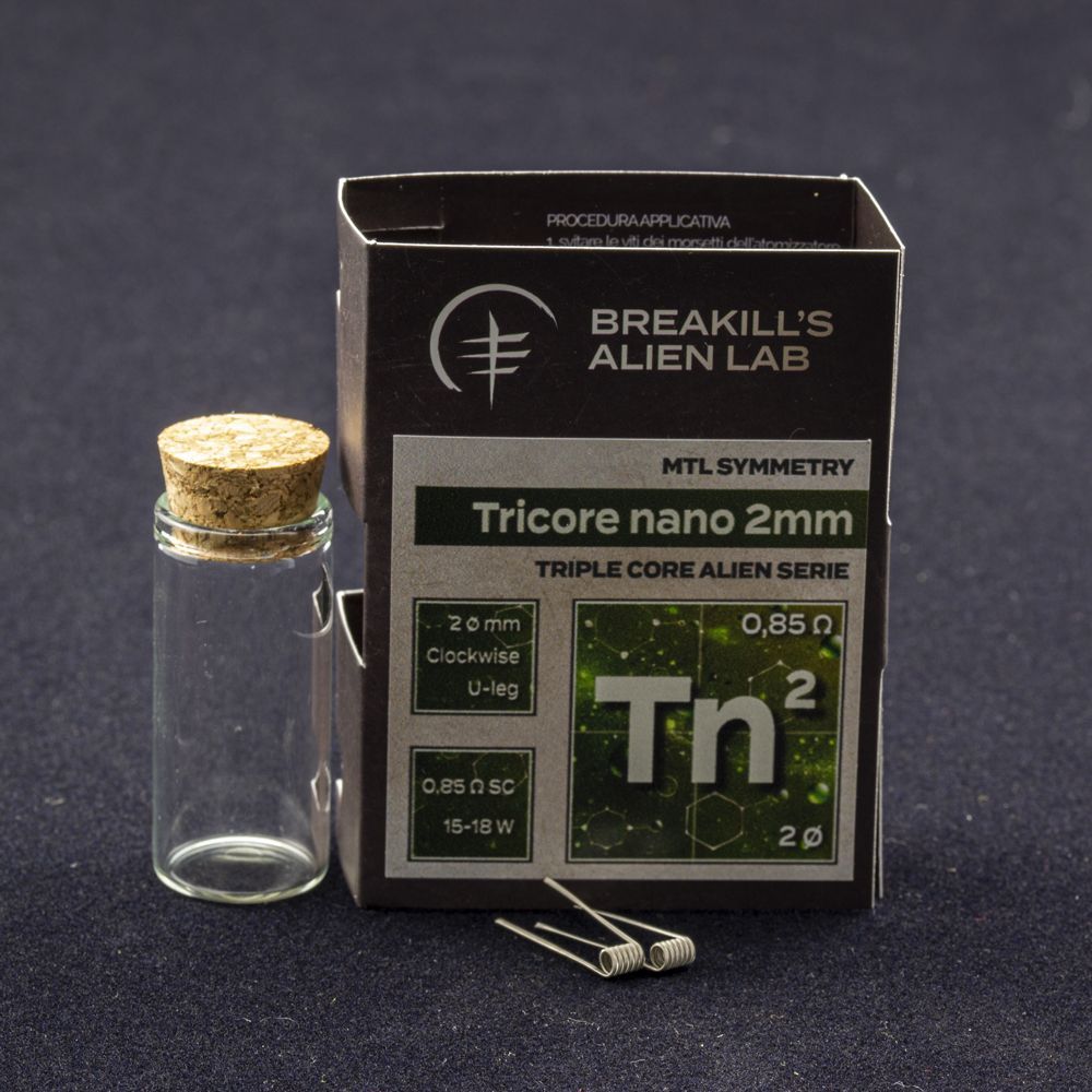 Breakill's Alien Lab - Symmetry Tricore nano 2mm - 2 pezzi Breakill's Alien Lab - Symmetry Tricore nano 2mm - 2 pezzi