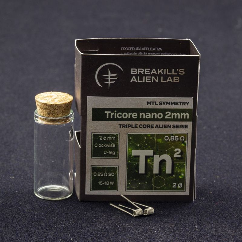 Breakill's Alien Lab - Symmetry Tricore nano 2mm - 2 pezzi Breakill's Alien Lab - Symmetry Tricore nano 2mm - 2 pezzi