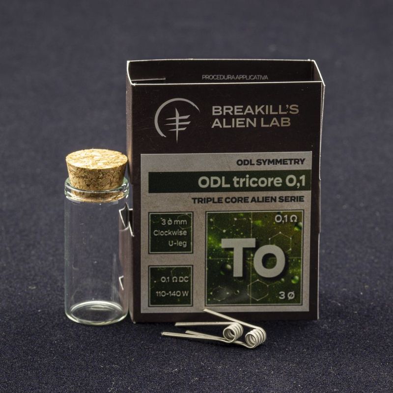 Breakill's Alien Lab - Symmetry ODL Tricore 0,1 - 2 pezzi Breakill's Alien Lab - Symmetry ODL Tricore 0,1 - 2 pezzi