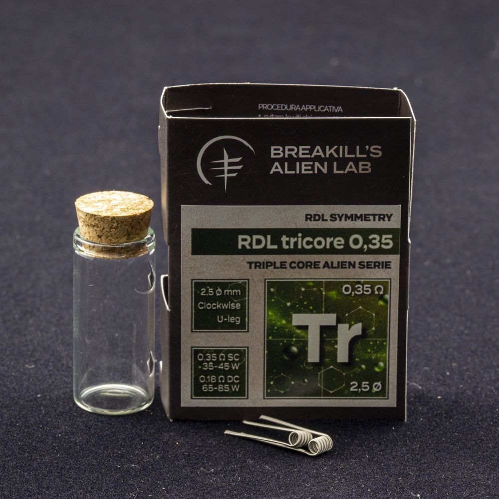 Breakill's Alien Lab - Symmetry RDL Tricore 0,35 - 2 pezzi Breakill's Alien Lab - Symmetry RDL Tricore 0,35 - 2 pezzi