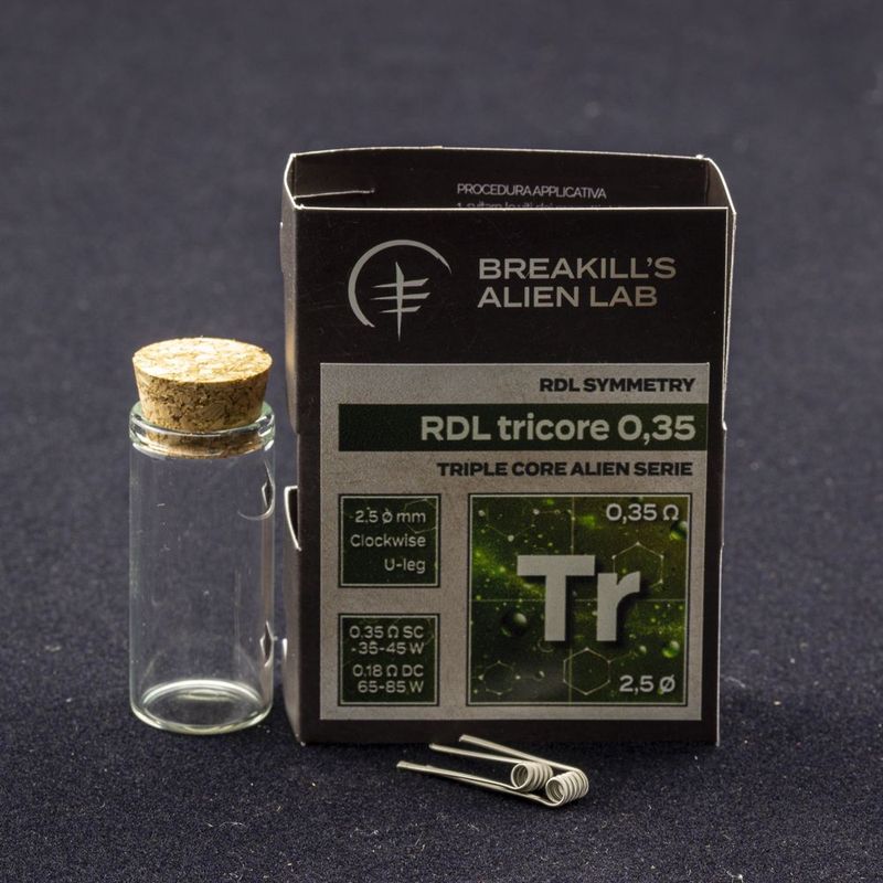 Breakill's Alien Lab - Symmetry RDL Tricore 0,35 - 2 pezzi Breakill's Alien Lab - Symmetry RDL Tricore 0,35 - 2 pezzi