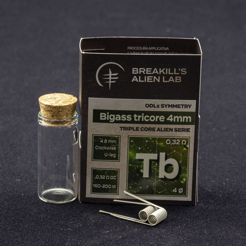 Breakill's Alien Lab - Symmetry ODLx Bigass Tricore 4mm - 2 pezzi Breakill's Alien Lab - Symmetry ODLx Bigass Tricore 4mm - 2 pezzi