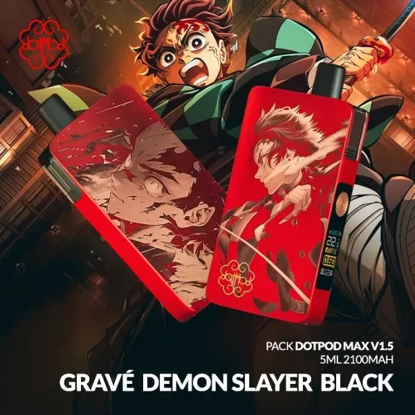 DotPod Max V1.5 5ml 2100mAh Demon Slayer Red - Dotmod DotPod Max V1.5 5ml 2100mAh Demon Slayer Red - Dotmod