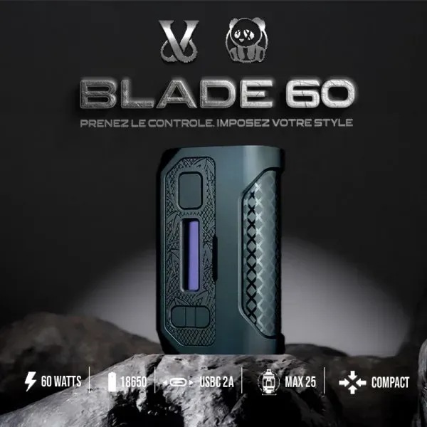 Blade DNA60 - Vypers Vapes X Wick'd Blade DNA60 - Vypers Vapes X Wick'd