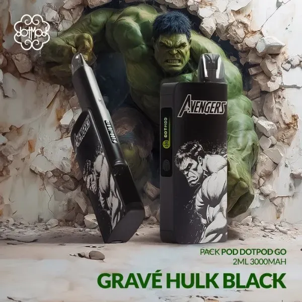 Pod dotPod Go Hulk Black – Dotmod
