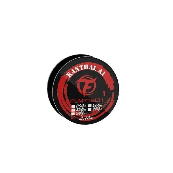 Filo Kanthal A1 10m (20ga / 22ga / 24ga / 26ga / 28ga) – Fumytech