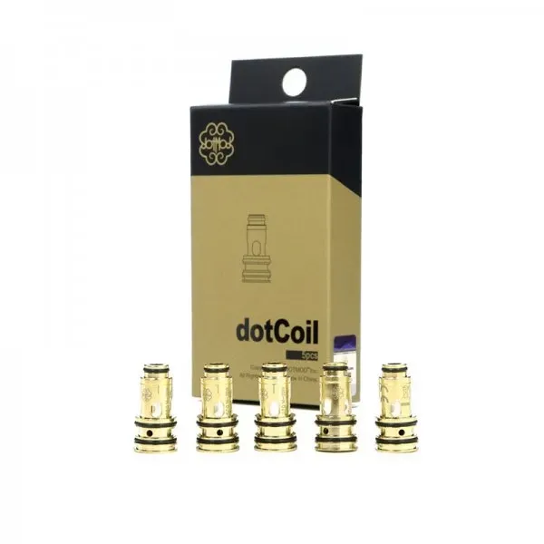 Resistenze DotCoil V2 0,15/0,3/0,6/0,7 Ω (5 pezzi) - DotMod Resistenze DotCoil V2 0,15/0,3/0,6/0,7 Ω (5 pezzi) - DotMod