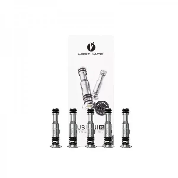 Resistenze UB Mini S1 0.8Ω / S2 1.0Ω (5pcs) - Lost Vape Resistenze UB Mini S1 0.8Ω / S2 1.0Ω (5pcs) - Lost Vape