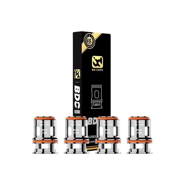 BDC 0.4/0.3/0.2/0.15Ω coils (4pcs) - BD Vape BDC 0.4/0.3/0.2/0.15Ω coils (4pcs) - BD Vape
