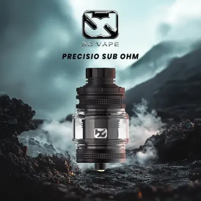 Precisio Sub-Ohm Full Black Edition - BD Vape Precisio Sub-Ohm Full Black Edition - BD Vape