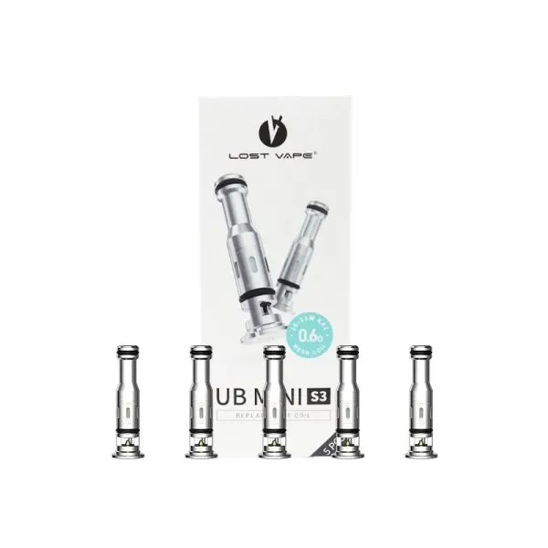 Resistenze UB Mini V2 Edition S3 0.6Ω (5pcs) - Lost Vape Resistenze UB Mini V2 Edition S3 0.6Ω (5pcs) - Lost Vape