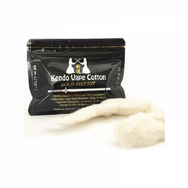 Kendo Vape Cotton - Gold Edition