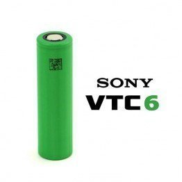 BATTERIA CERTIFICATA (CELLA SONY 18650 VTC6) 3000MAH 25A 3,6V