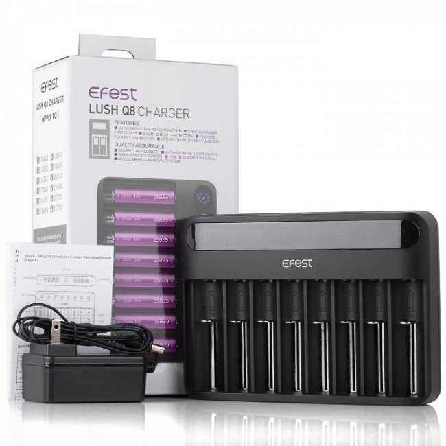 Caricatore Q8 LUSH 8 slot - Efest