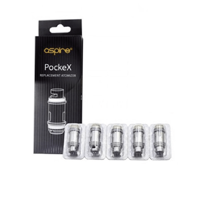 ASPIRE RESISTENZA PER KIT POCKEX (CONFEZIONE 5 PEZZI)
