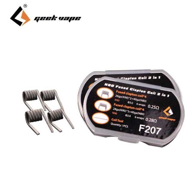 GEEKVAPE RESISTENZA N90 FUSED CLAPTON 2 IN 1 F207
