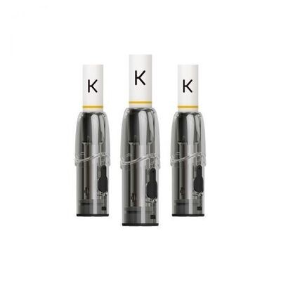 Pod per Kiwi 1 Confezione da 3 Pezzi Clear o Black 0,8 Ohm- Kiwi Vapor Pod per Kiwi 1 Confezione da 3 Pezzi Clear o Black 0,8 Ohm- Kiwi Vapor
