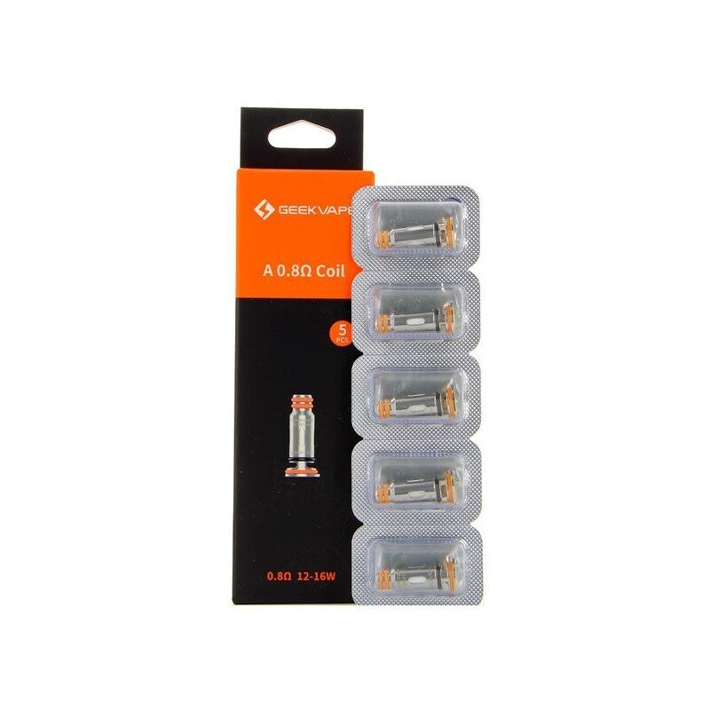 GEEKVAPE A COIL 5 pezzi. GEEKVAPE A COIL 5 pezzi.