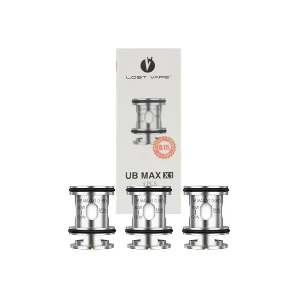 LOST VAPE RESISTENZA UB MAX 3 PEZZI LOST VAPE RESISTENZA UB MAX 3 PEZZI