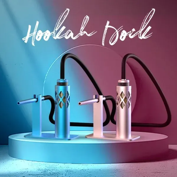 E-CHICHA PORTABLE HOOKAH DOCK FUMYTECH NUOVI COLORI