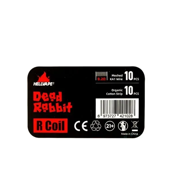 Kit Dead Rabbit R Coil 10pcs - Hellvape Kit Dead Rabbit R Coil 10pcs - Hellvape