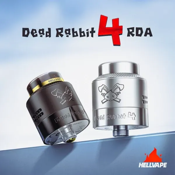 Dead Rabbit 4 RDA 24mm - Hellvape Dead Rabbit 4 RDA 24mm - Hellvape