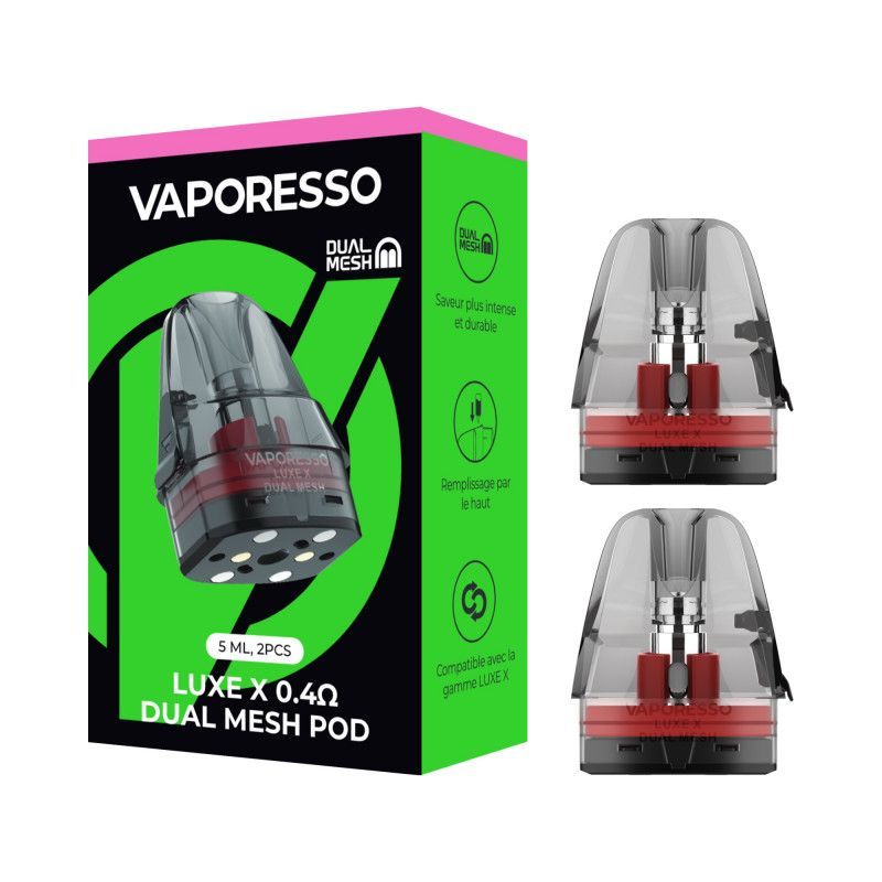 2 POD 5ML Dual Mesh Luxe X Vaporesso