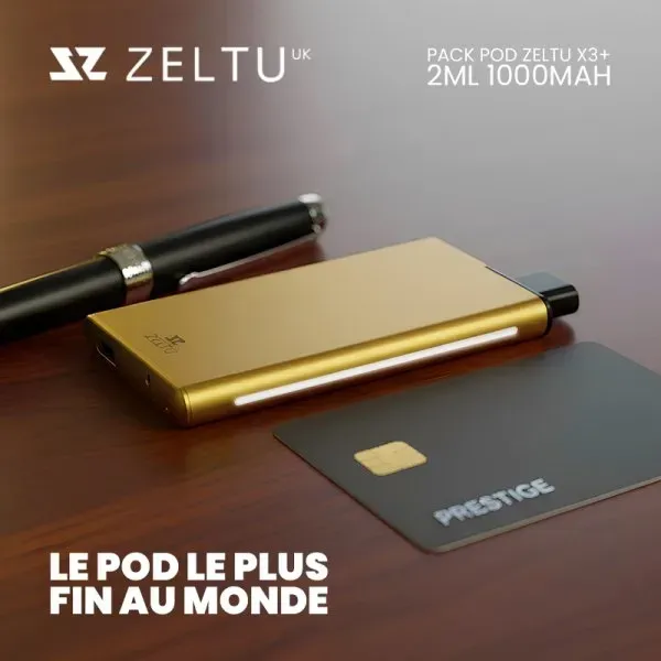 Pod Zeltu X3+ 2ml 1000mAh - Zeltu Pod Zeltu X3+ 2ml 1000mAh - Zeltu