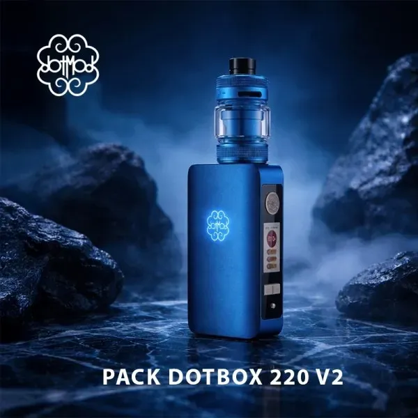 Kit dotBox 220 V2 4ml 2x18650 - Dotmod Kit dotBox 220 V2 4ml 2x18650 - Dotmod