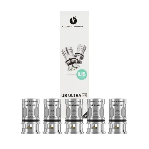 Coil UB Ultra V4 0.15/0.2/0.3Ω (5pz) - Lost Vape