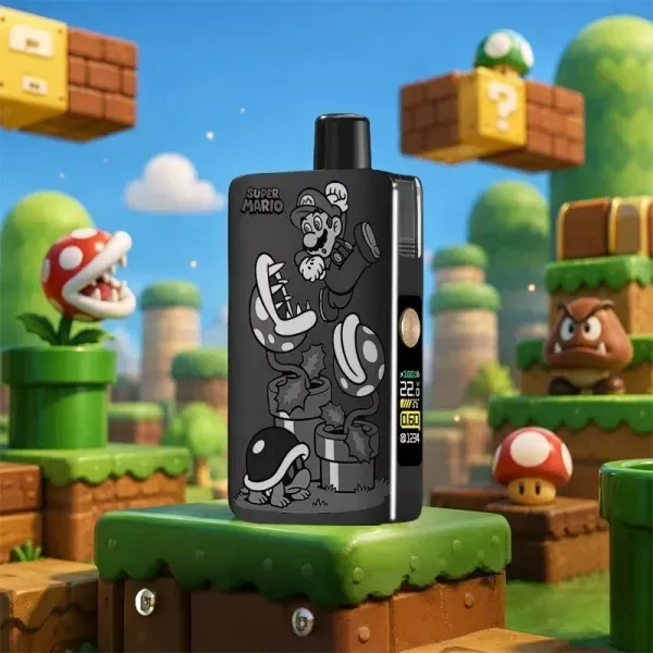 DotPod Max V1.5 Engraved Super Mario Black – Dotmod DotPod Max V1.5 Engraved Super Mario Black – Dotmod